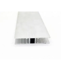 Profil H aluminiu de imbinare H-10mm , 6 metri Profil H aluminiu de imbinare H-10mm , 6 metri