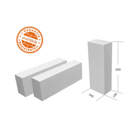 BCA Soceram 15 x 24 x 65 cm, 2.34 mc/palet