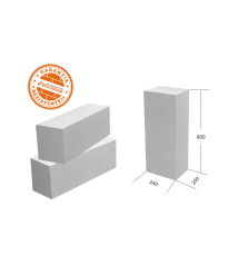 BCA Soceram 20 x 24 x 65 cm, 2.34 mc/palet