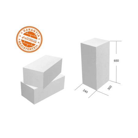 BCA Soceram 24 x 30 x 65 cm, 2.34 mc/palet