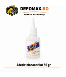 Adeziv cianoacrilat Super Glue pentru PVC expandat, 50 g Adeziv cianoacrilat Super Glue pentru PVC expandat, 50 g
