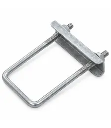 Clema zincata pentru prindere panou bordurat tip U 60 x 40 mm