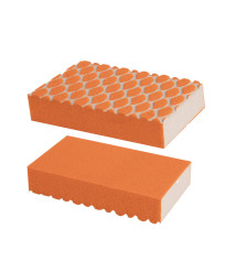 Burete smirgheluit EvoTools 125 x 70 x 25 mm, P80, albastru