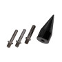 Burghiu conic despicator lemn 42 mm, aliaj zinc si otel carbon, EvoTools