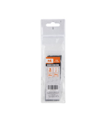 Burghiu metal HSS 4241 coada lunga 2.5 x 95 mm, DIN 340, 118 grade, EvoTools, pachet 200 buc