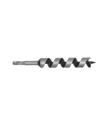 Burghiu spiralat lemn 14 x 460 mm, DIN 1052, coada hexagonala, EvoTools