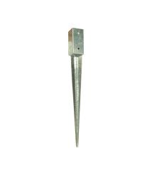 Camasuiala incastrata stalp lemn 91 x 91 x 750 mm, otel galvanizat, EvoTools Camasuiala incastrata stalp lemn 91 x 91 x 750 mm, otel galvanizat, EvoTools