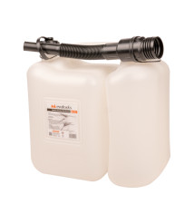 Canistra amestec ulei-benzina EvoTools 6 L / 3 L, cu palnie