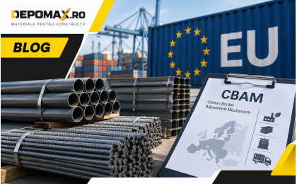 CBAM 2026 și impactul asupra importurilor de oțel și materiale de construcții în Uniunea Europeană