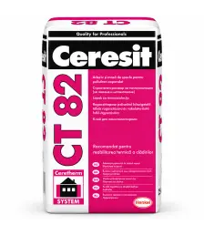 Adeziv si masa de spaclu pentru polistiren expandat Ceresit CT 82, 25 kg