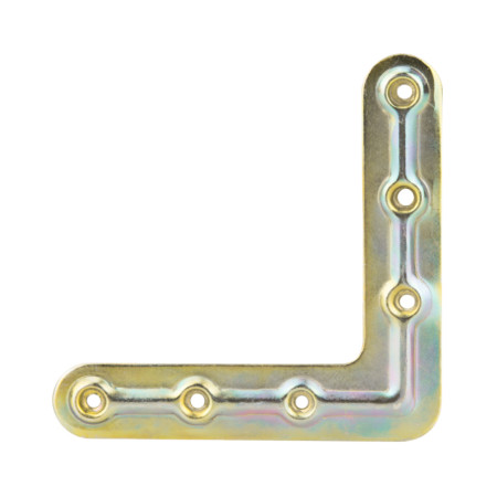 Coltar fereastra zincat galben 98 x 98 x 20 x 1 mm, ornament, EvoTools