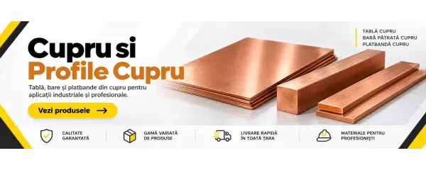 Tabla cupru si profile cupru la cel mai bun pret