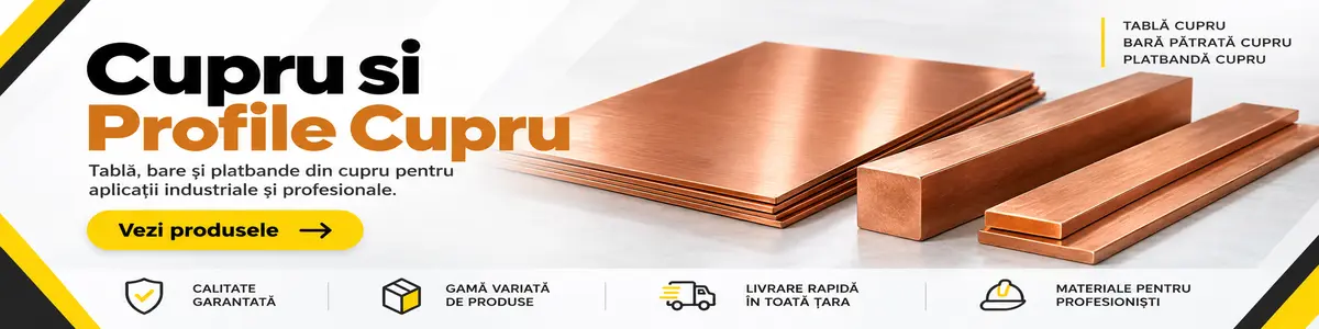 Tabla cupru si profile cupru  la cel mai bun pret