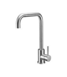 Baterie bucatarie lebada tip c inox 5001, lungime 215 mm, inaltime utila 255 mm