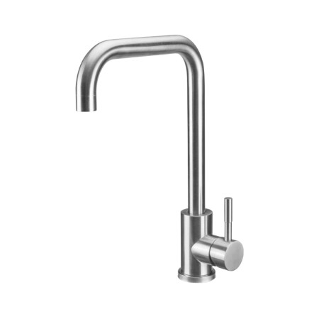 Baterie bucatarie lebada tip c inox 5001, lungime 215 mm, inaltime utila 255 mm