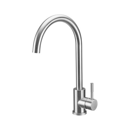 Baterie bucatarie lebada tip u inox 5001, lungime 200 mm, inaltime utila 255 mm