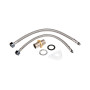 Baterie bucatarie pipa flexibila EvoSanitary +plus, lungime 100 mm