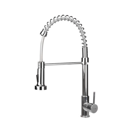 Baterie bucatarie pipa flexibila EvoSanitary +plus, lungime 100 mm