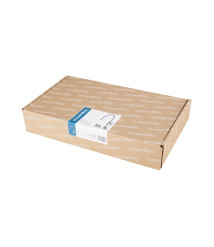 Baterie bucatarie pipa flexibila si suport fixare, lungime 200 mm, culoare rosu