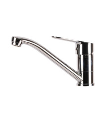 Baterie bucatarie pipa medie 2025 EvoSanitary, lungime 170 mm, inaltime utila 104 mm