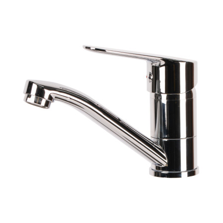 Baterie bucatarie pipa scurta 2025 EvoSanitary, lungime 135 mm, inaltime utila 104 mm
