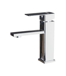 Baterie lavoar 6001 crom lucios, lungime 162 mm, inaltime utila 115 mm