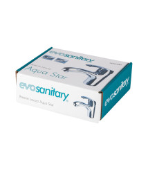 Baterie Lavoar Aqua Star EvoSanitary, lungime 120 mm, inaltime utila 70 mm