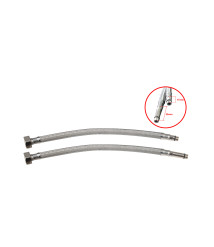 Racord flexibil baterie inox, 1/2-M10, 300 mm, stut 17 mm