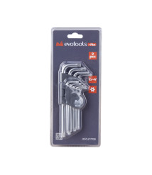 Set 9 chei Torx cu gaura EvoTools, T10-T50