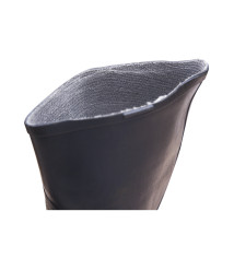 Cizme din PVC Bursuc negre, marimea 40 Cizme din PVC Bursuc negre, marimea 40