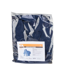 Costum de lucru cu haina si pantalon simplu bleumarin, marimea 56