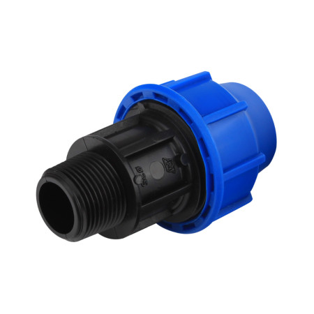 Adaptor PEHD cu filet exterior Italia, 63 mm x 1 1/2 inch