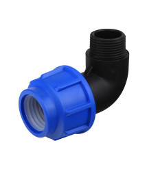 Cot PEHD cu filet exterior EvoSanitary, 50 mm x 1 1/2 inch