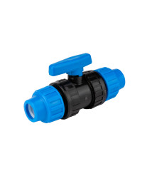 Robinet trecere PEHD EvoSanitary, 20 mm