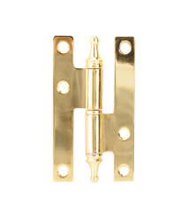 Balama bronzata 140x55x3 mm, stanga, set 2 bucati