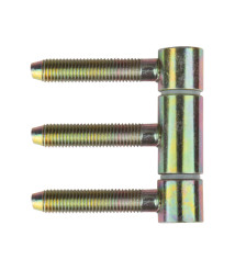 Balama cilindrica cu 3 tije, 16x60 mm, cupru antic, set 2 bucati