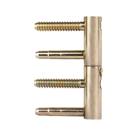 Balama cilindrica cu 4 tije, 14x80 mm, zincat galben, set 2 bucati