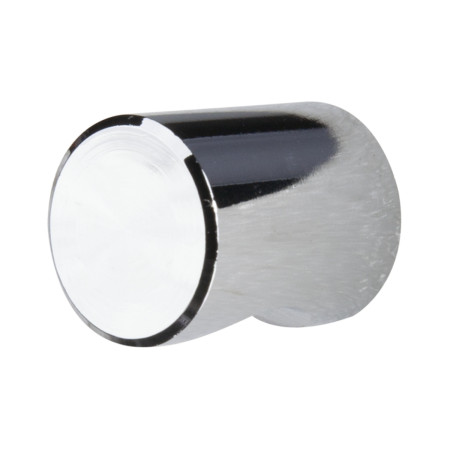 Buton pentru mobilier, Ø20x25 mm, crom