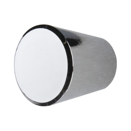 Buton pentru mobilier, Ø21x20 mm, crom satinat