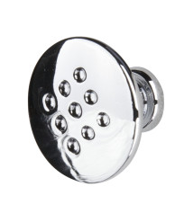 Buton pentru mobilier, Ø30x19 mm, crom