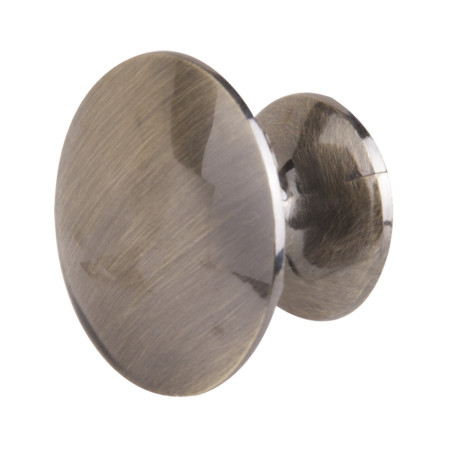 Buton pentru mobilier, Ø30x22 mm, bronz antic