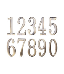 Cifra 8 metalica pentru usa, inaltime 100 mm