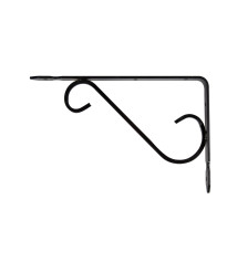 Consola metalica rustica pentru rafturi, 200x145 mm