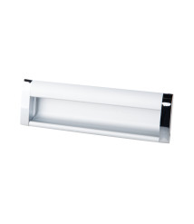 Maner pentru mobilier, distanta montaj 96 mm, crom satinat/crom