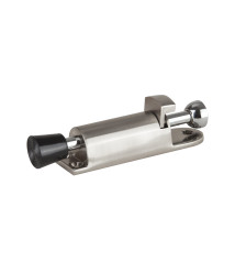Opritor de usa cu arc, 160x28x33 mm, nichel periat