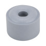 Opritor de usa din cauciuc, diametru 40 mm, inaltime 25 mm, gri