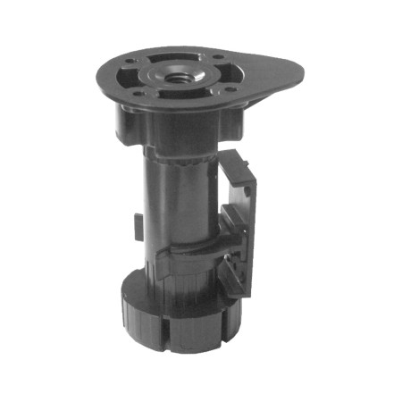 Picior reglabil pentru mobilier din ABS, 100 mm