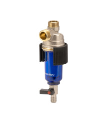 Filtru antimagnetita cu vas transparent, sita inox si purjare EvoSanitary