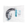 Colier metalic cu prezon si garnitura cauciuc EvoSanitary, 32-36 mm, DN 1