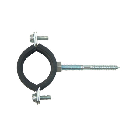 Colier metalic cu prezon si garnitura din cauciuc EvoSanitary, diametru 60-64 mm, DN 2 inch